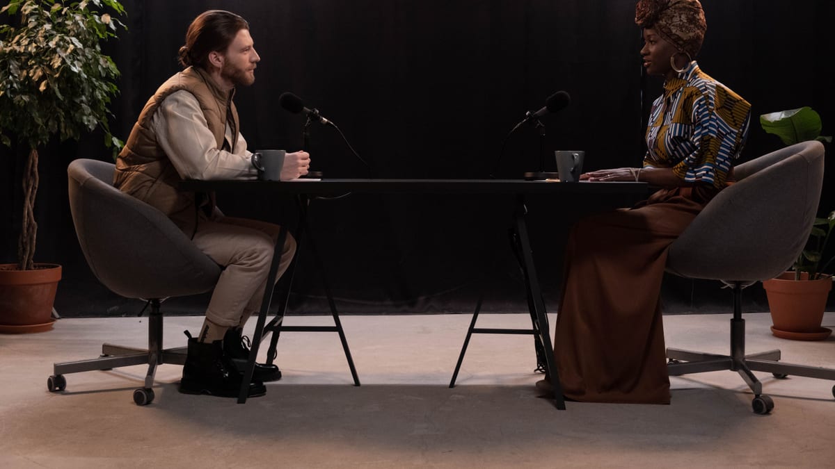 Entretien de motivation entre deux personnes