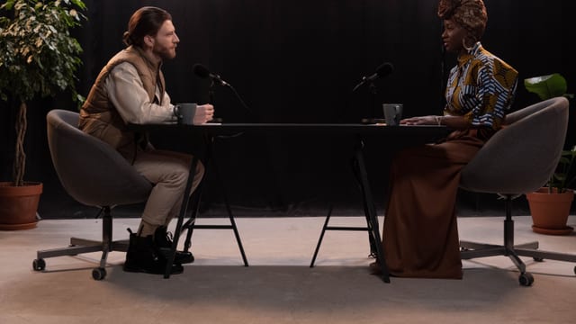 Entretien de motivation entre deux personnes